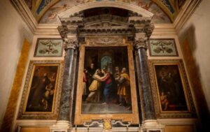 Dipinti dell'altare maggiore della Chiesa di Santa Restituta a Narni