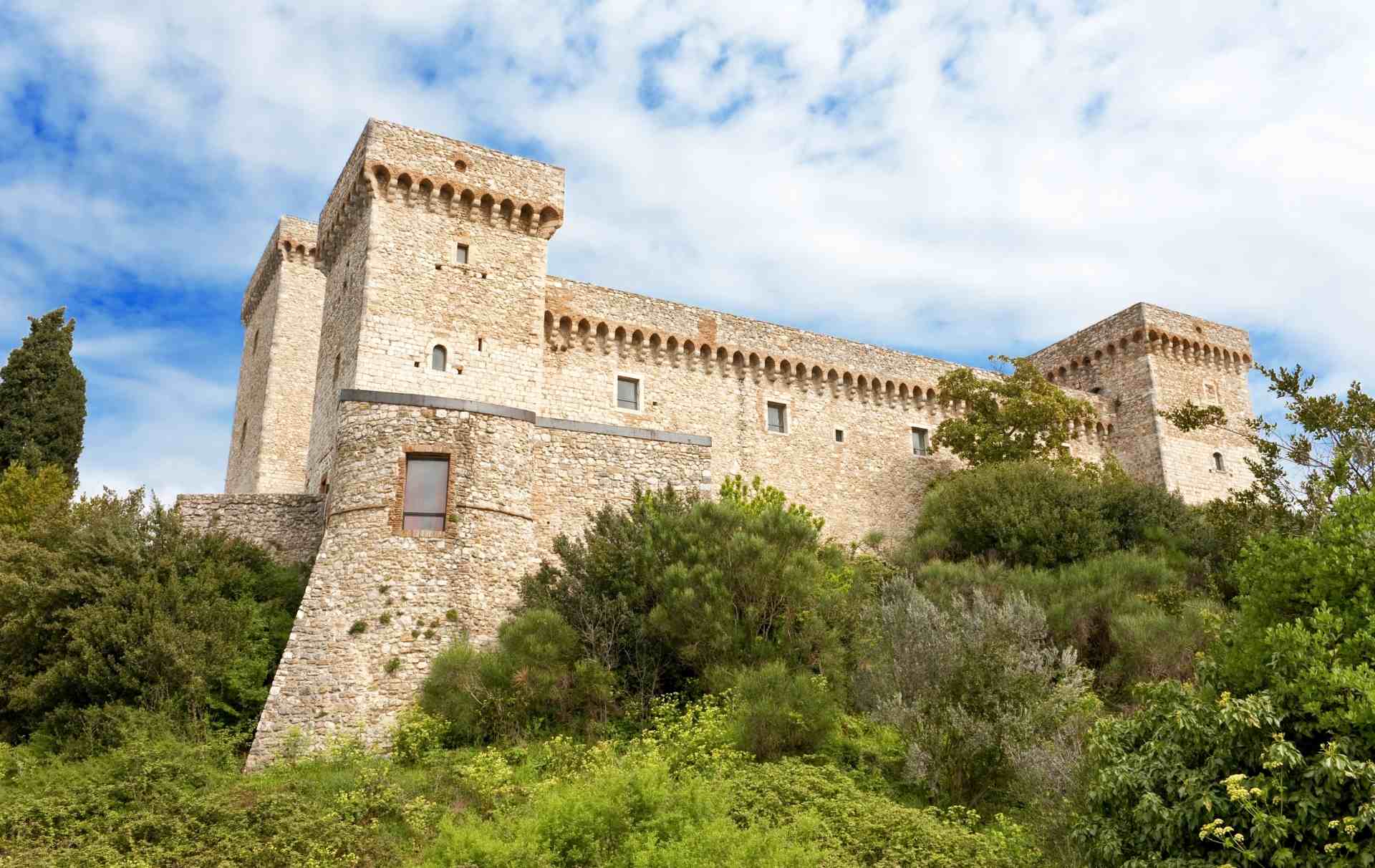 Veduta della Rocca Albornoz di Narni