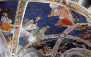 Volta della Cappella di San Sebastiano all'internod della Chiesa di Sant'Agostino a Narni
