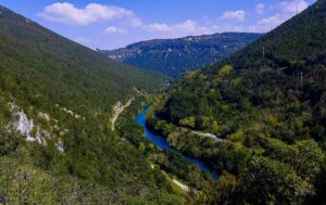 Panorama delle Gole del