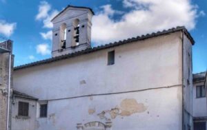 Il Campanile a vela della Chiesa di Santa Marina a Stifone