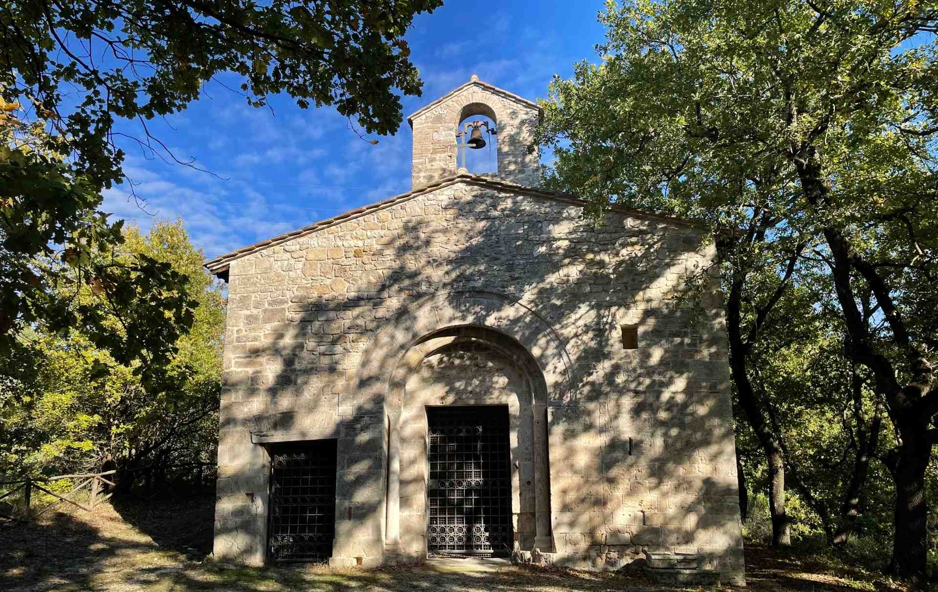 La facciata della Chiesa di San Martino a Taizzano