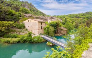 Il ponte nuovo di Stifone sul Nera, attraversamento delle Gole del Nera