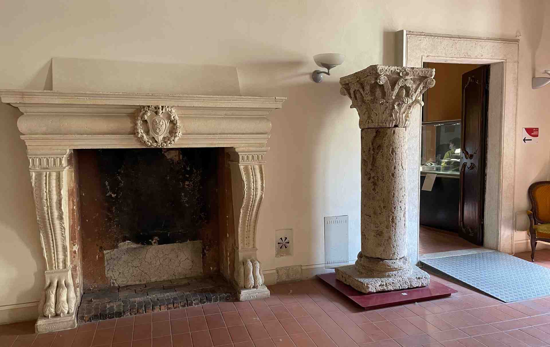 La Sala del Camino nel museo di Palazzo Eroli a Narni
