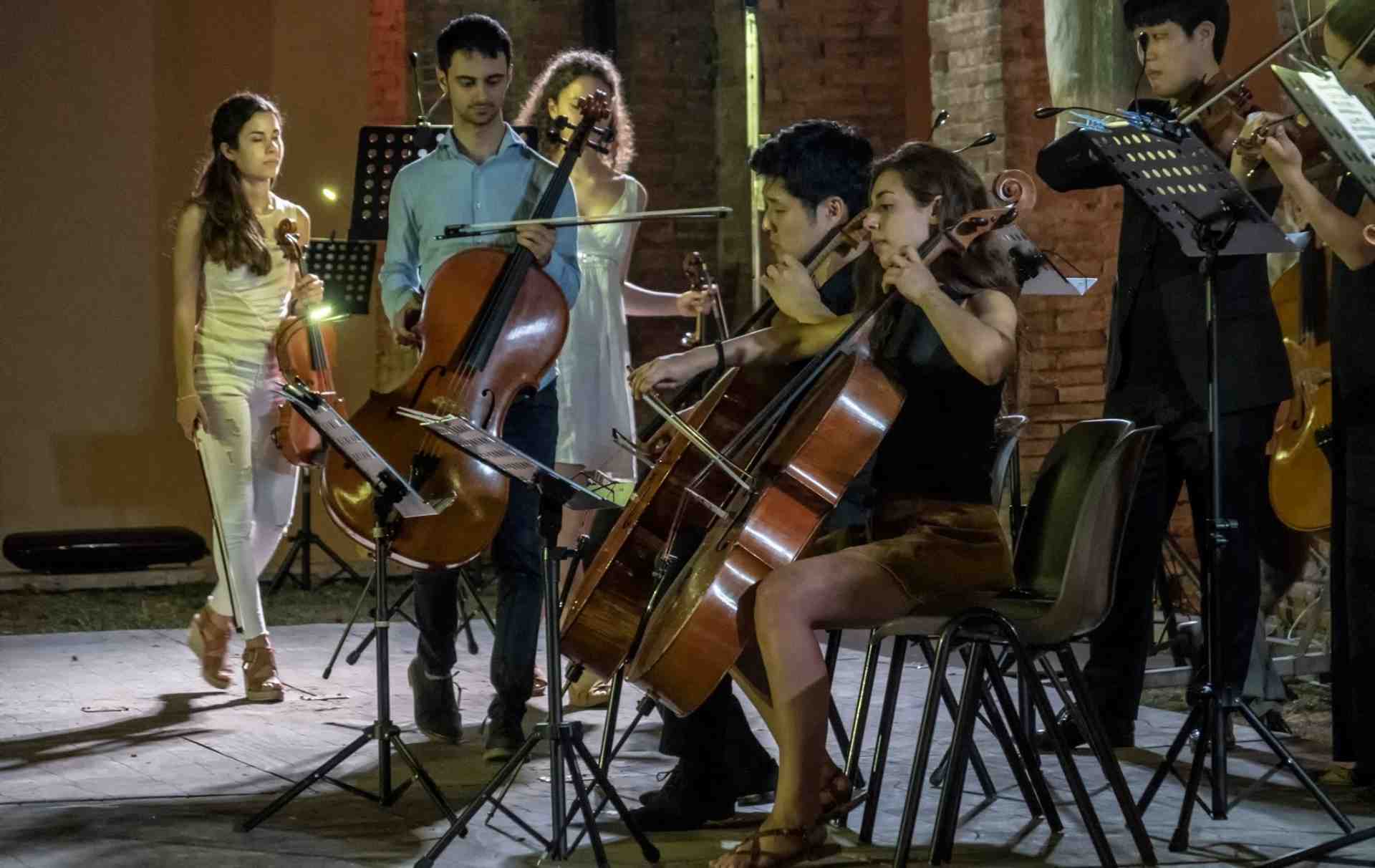 Concerto al Chiosto di Sant'Agostino a Narni Evento dell'International Festival Le Luci della Ribalta