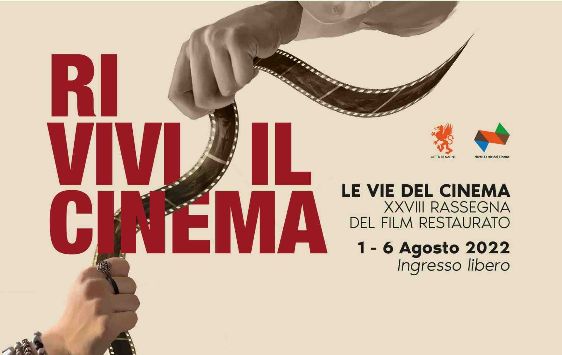 Locandina dell'evento Le Vie del Cinema 2022