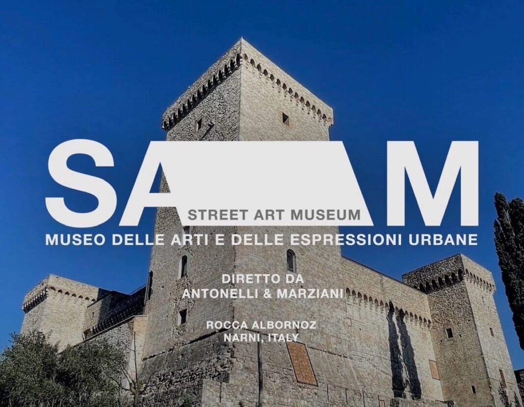 Lo street art museum, nuovo allestimento alla Rocca Albornoz