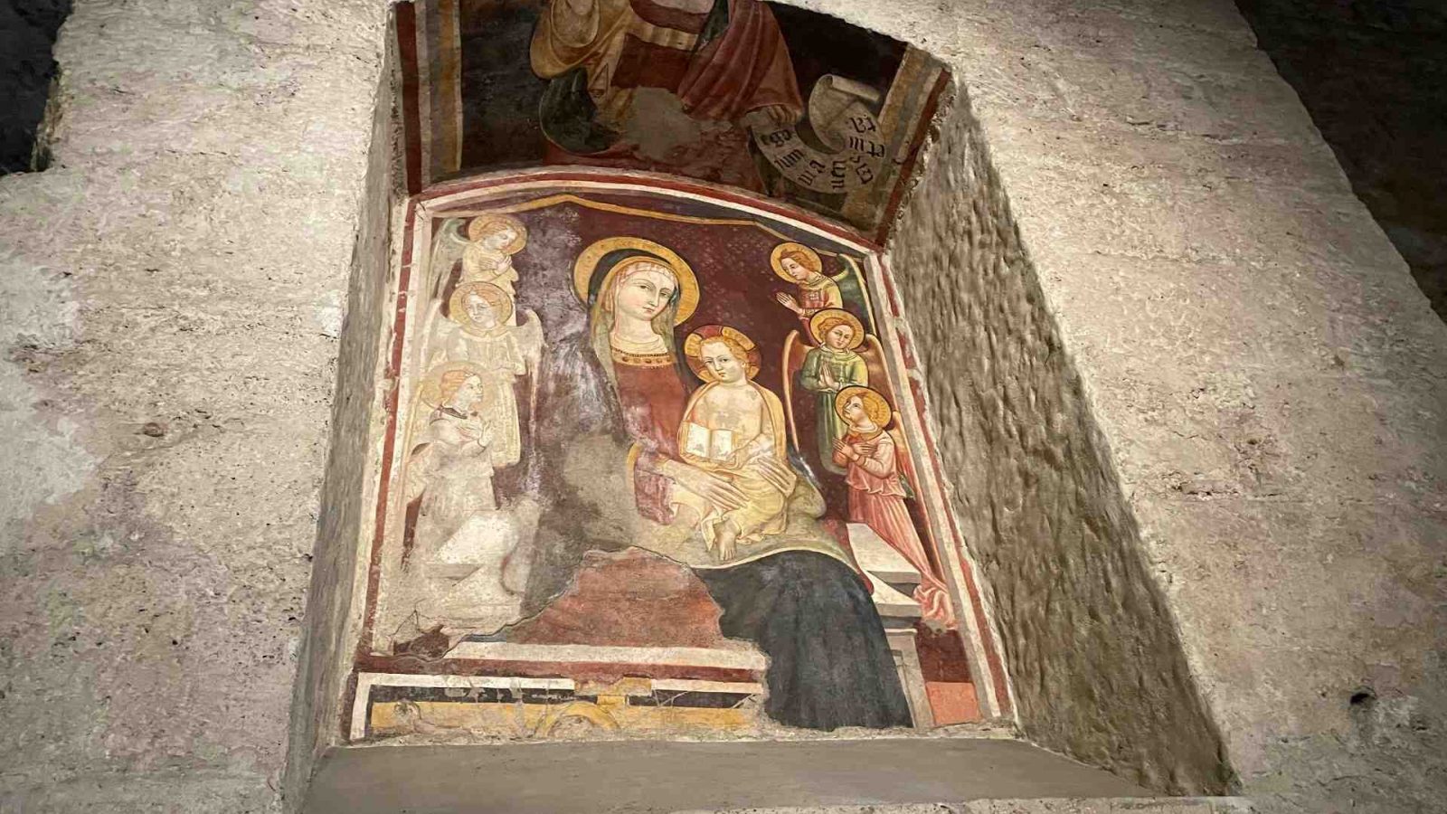 Madonna con Bambino del Maestro di Narni nella Cattedrale di San Giovenale