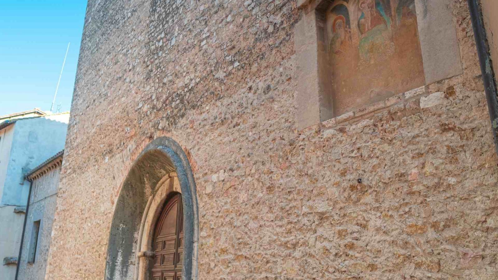 Facciata della Chiesa di Sant'Agostino a Narni